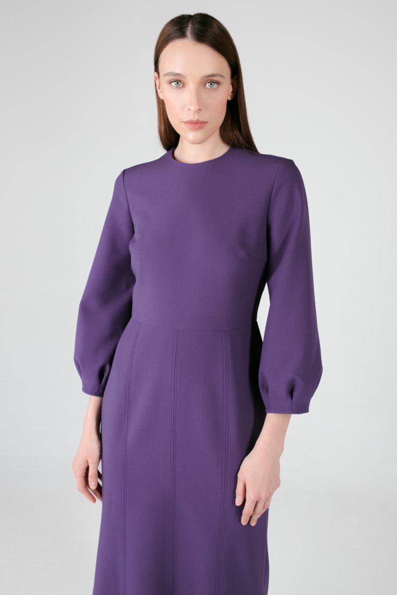 Купить женское платье с рукавами (коллекция весна-лето ) - интернет-магазин «Love Republic»